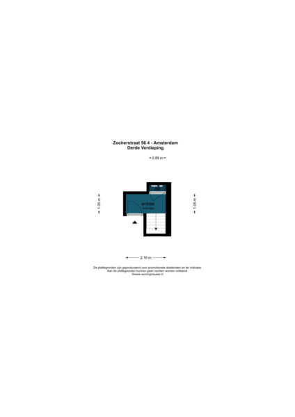zocherstraat 56 4, amsterdam – plattegrond 3