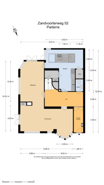 zandvoorterweg 52, aerdenhout – plattegrond 4