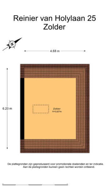 reinier van holylaan 25, heemstede – plattegrond 6