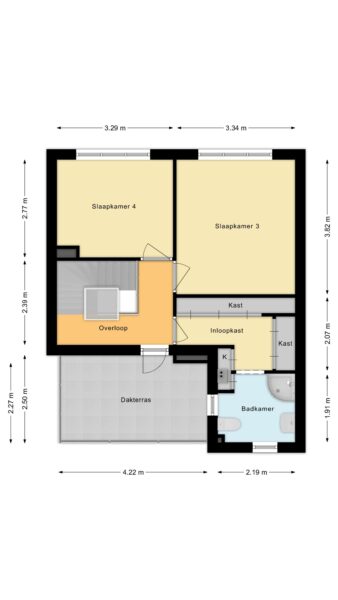 tuinwijklaan 3, haarlem – plattegrond 4