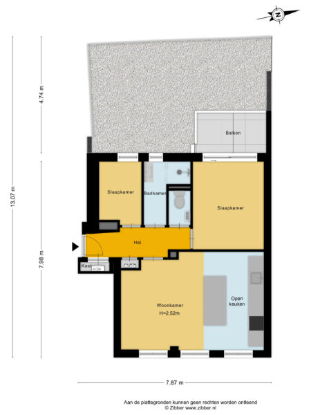 wagenweg 130a, haarlem – plattegrond