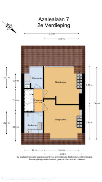 azalealaan 7, heemstede – plattegrond 5
