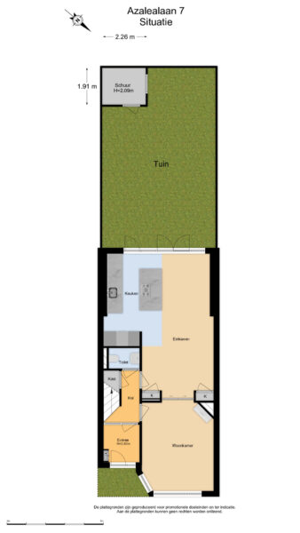 azalealaan 7, heemstede – plattegrond 6