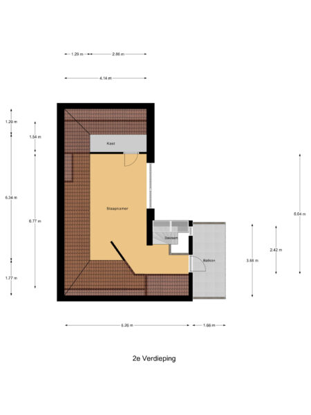 spaarne 113, haarlem – plattegrond 3