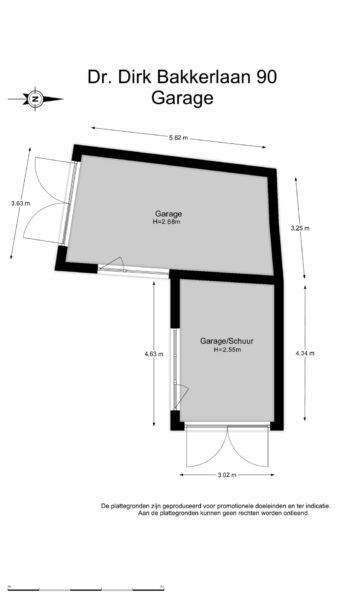 dr. dirk bakkerlaan 90, bloemendaal – plattegrond 6