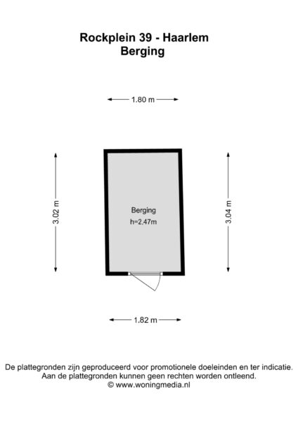 rockplein 39, haarlem – plattegrond 5