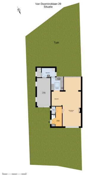 van doornincklaan 29, bennebroek – plattegrond 7