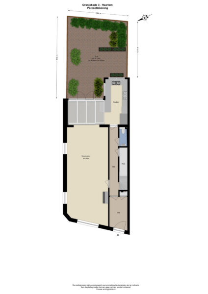 oranjekade 3, haarlem – plattegrond 2