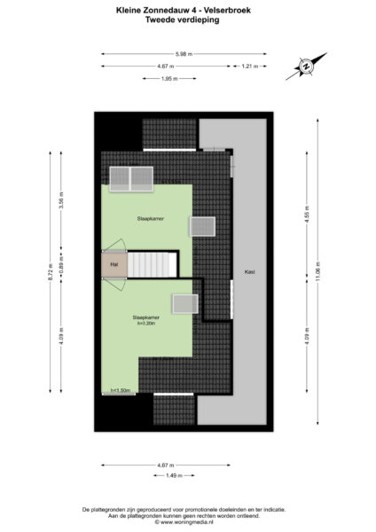 kleine zonnedauw 4, velserbroek – plattegrond 7