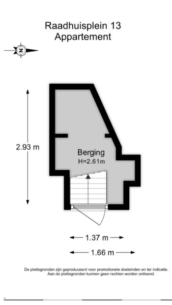 raadhuisplein 13, zandvoort – plattegrond 4