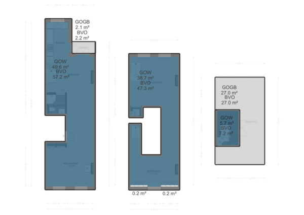 van ostadestraat 134 3, amsterdam – plattegrond 2