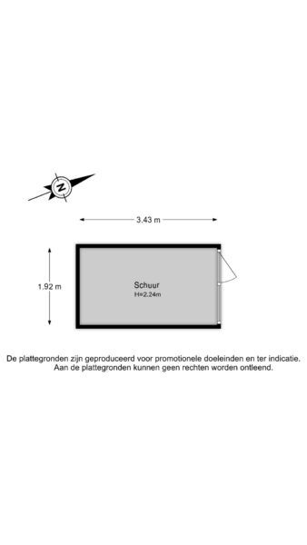 schoollaan 125, bennebroek – plattegrond 5