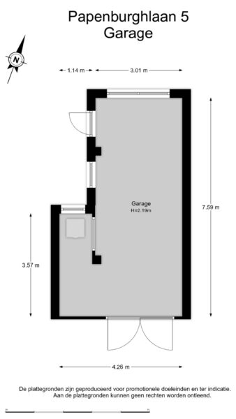 papenburghlaan 5, santpoort zuid – plattegrond 6