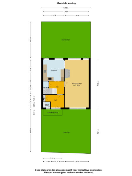 spaarnelaan 15, haarlem – plattegrond 3