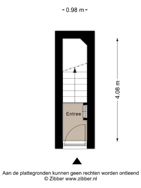 vondelweg 52, haarlem – plattegrond