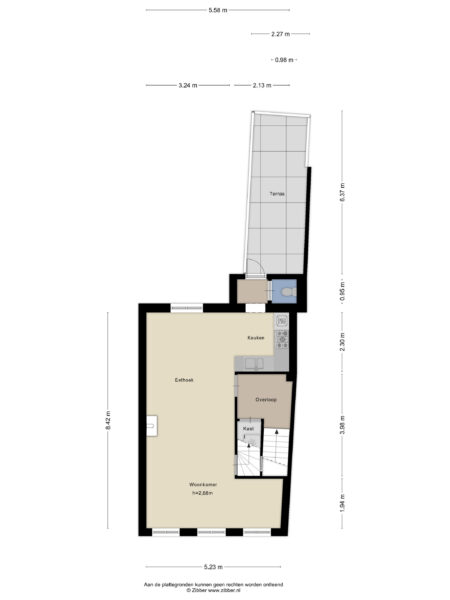 zuider buiten spaarne 66rd, haarlem – plattegrond 3