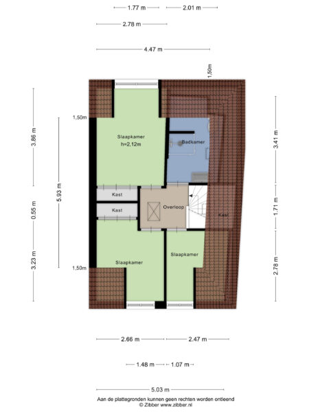 zuider buiten spaarne 66rd, haarlem – plattegrond 4
