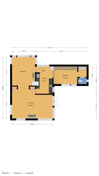 meerweg 73, bussum – plattegrond 4