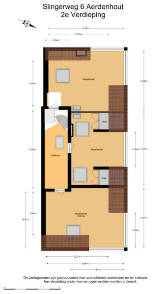 slingerweg 6, aerdenhout – plattegrond 5