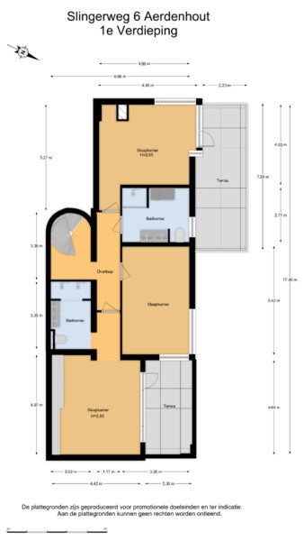 slingerweg 6, aerdenhout – plattegrond 4