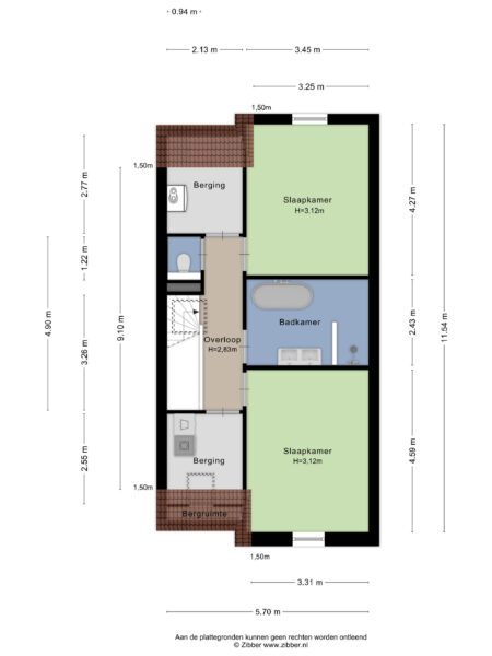 westerhoutpark 52, haarlem – plattegrond 6