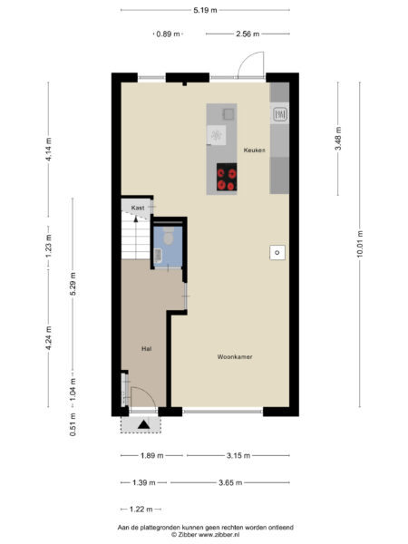 sparrenstraat 32, haarlem – plattegrond 4