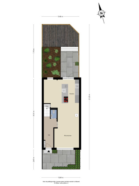 sparrenstraat 32, haarlem – plattegrond 2