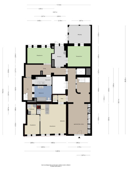 nieuwe gracht 80a, haarlem – plattegrond 3