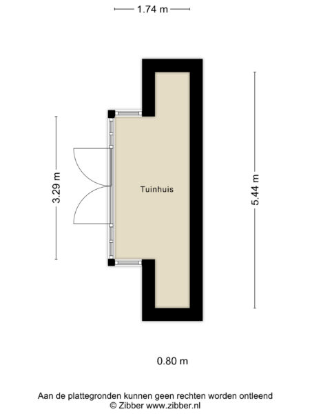 nieuwe gracht 80a, haarlem – plattegrond