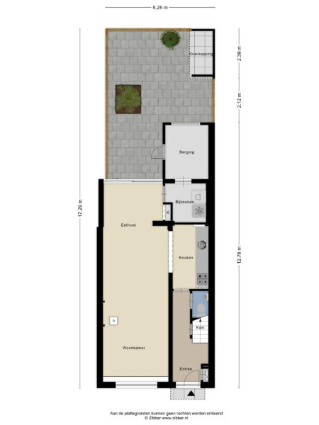 Detailed floor plan with dimensions and rooms.