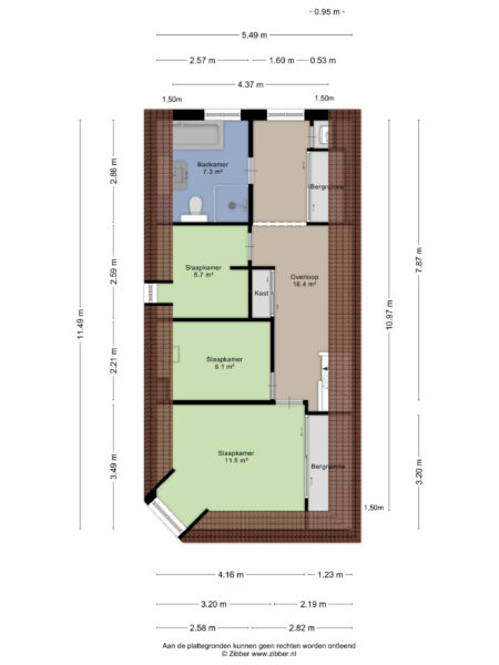 leidsestraat 20d rd, haarlem – plattegrond 5