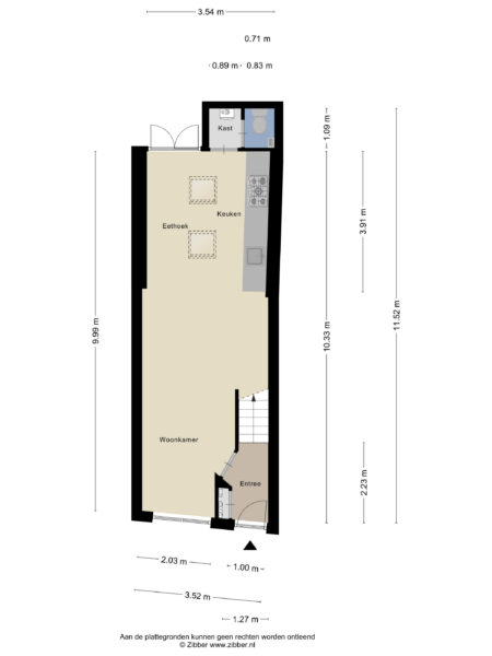 zuider buiten spaarne 158, haarlem – plattegrond 5