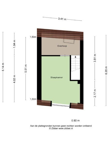 zuider buiten spaarne 158, haarlem – plattegrond 2