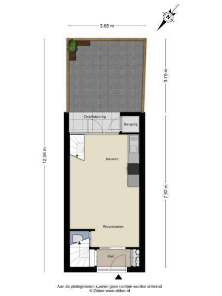 meeuwenstraat 94, haarlem – plattegrond 2