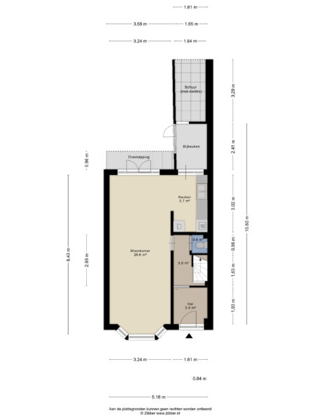 jan stuytstraat 70, haarlem – plattegrond 2