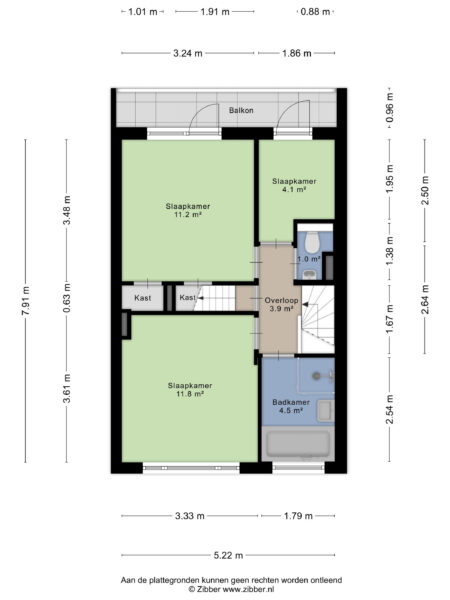 jan stuytstraat 70, haarlem – plattegrond 4
