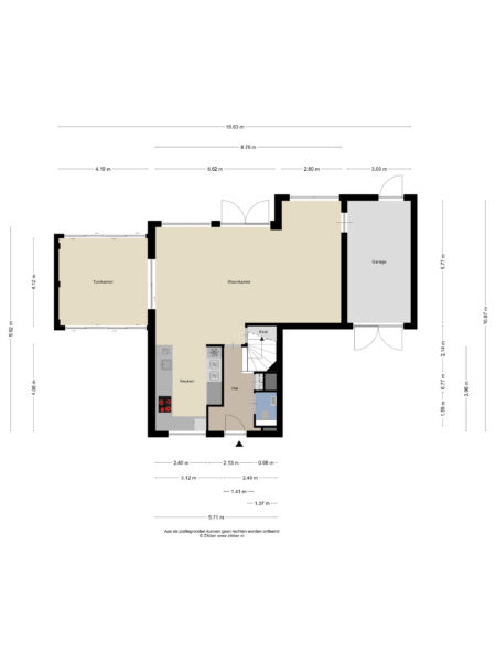 molenwerf 4, spaarndam – plattegrond 3