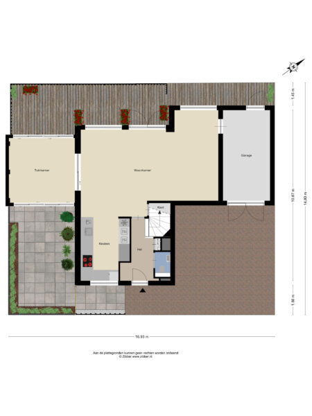 molenwerf 4, spaarndam – plattegrond 5