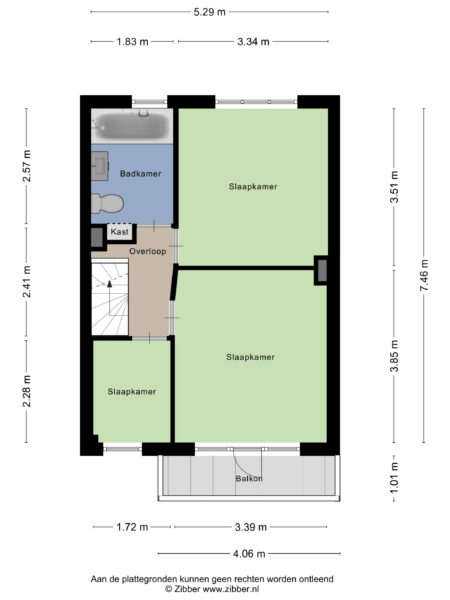 p.c. hooftlaan 29, driehuis nh – plattegrond 5