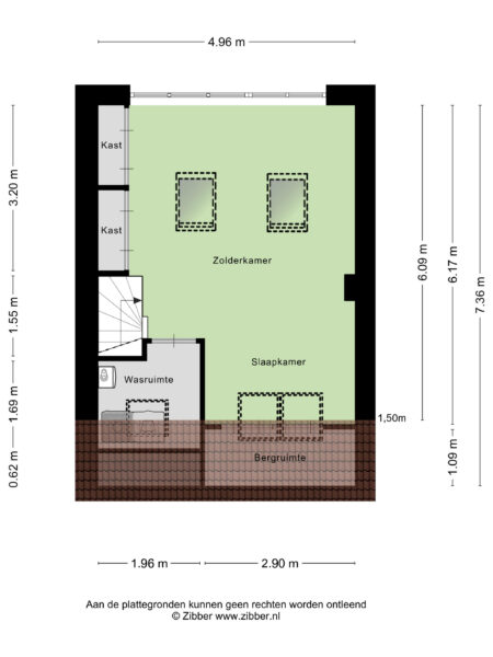 p.c. hooftlaan 29, driehuis nh – plattegrond 4