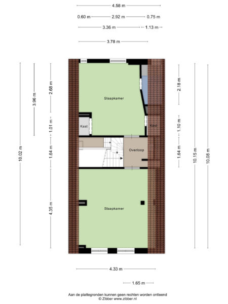 kleine houtstraat 69, haarlem – plattegrond 3