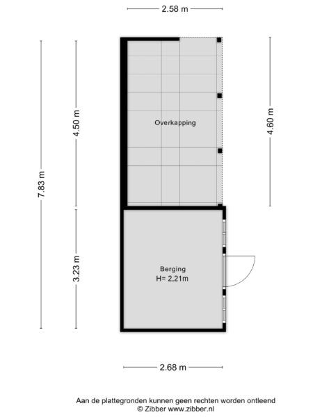 roos en beeklaan 27, santpoort noord – plattegrond 3