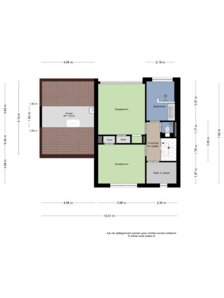 roos en beeklaan 27, santpoort noord – plattegrond 4