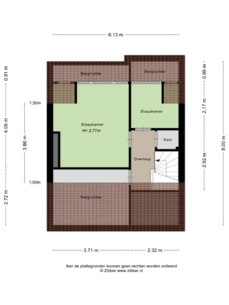 roos en beeklaan 27, santpoort noord – plattegrond 5