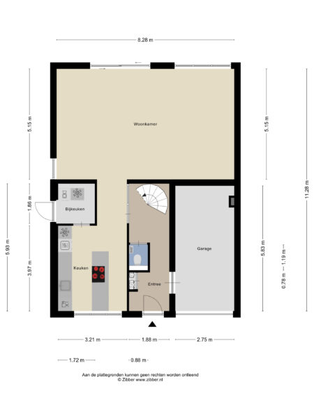 park oosterspaarn 36, haarlem – plattegrond