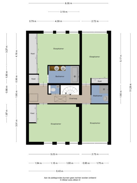park oosterspaarn 36, haarlem – plattegrond 4
