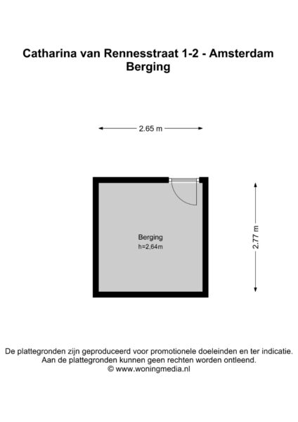 catharina van rennesstraat 1 2, amsterdam – plattegrond 3