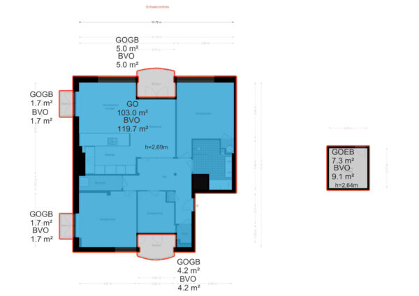 catharina van rennesstraat 1 2, amsterdam – plattegrond 2