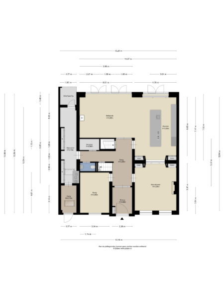 hazepaterslaan 8, haarlem – plattegrond