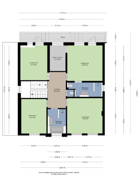hazepaterslaan 8, haarlem – plattegrond 2
